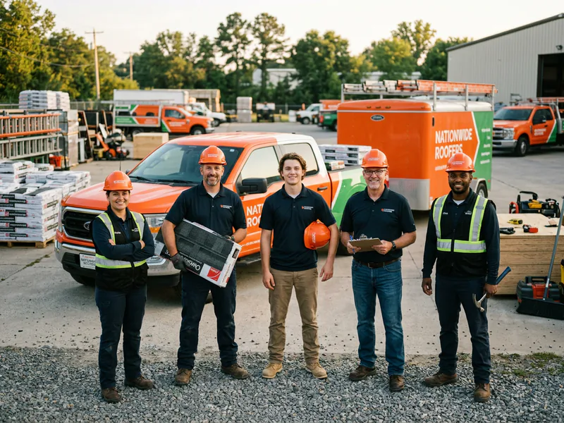 Natiowide Roofers - roof installation in North Little Rock near me